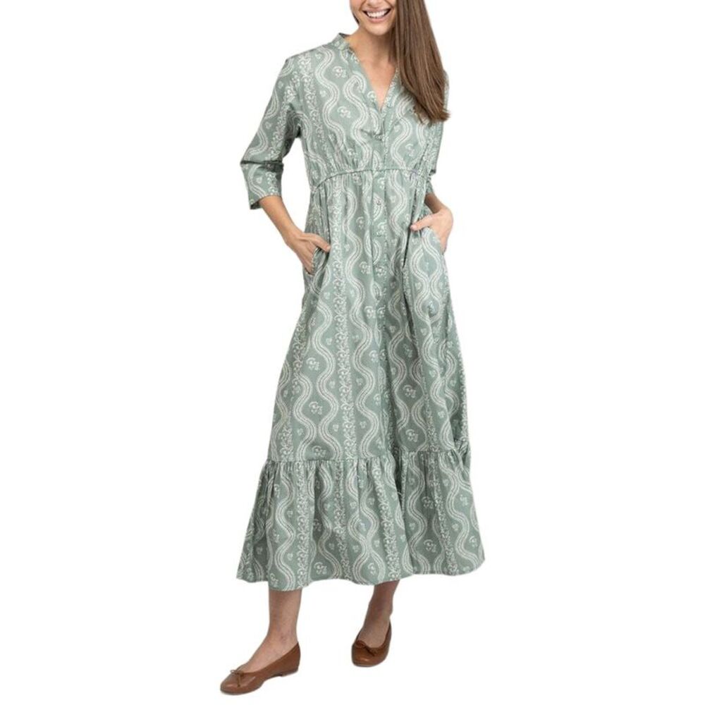 Beau & Ro Womens  Christie Dress, Green